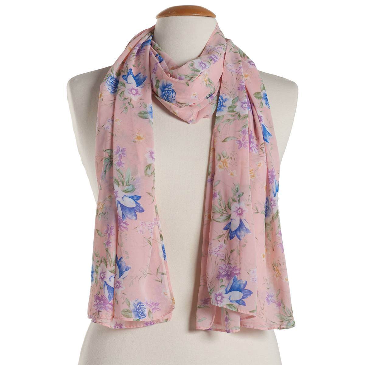 Womens Renshun Rose Oblong Scarf