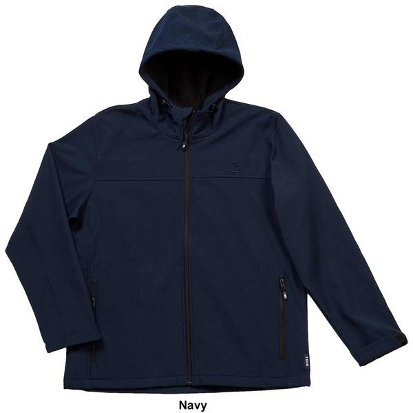 Mens IZOD(R) Hooded Softshell Rain Jacket alternate view