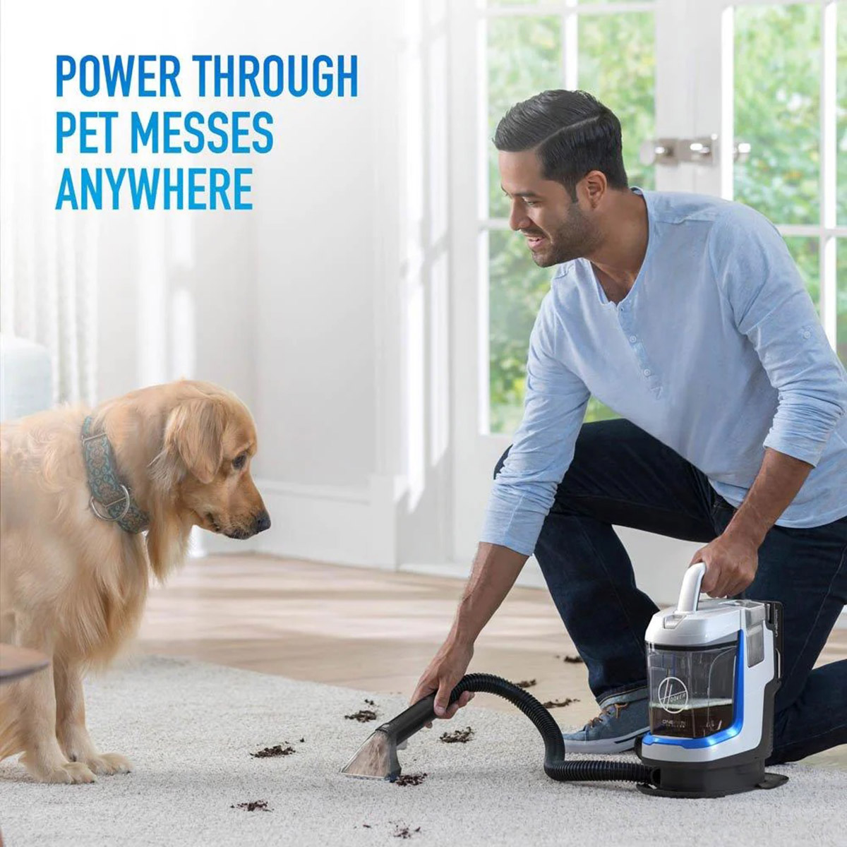 Hoover(R) ONEPWR Spotless GO Cordless Portable Carpet Spot Cleaner