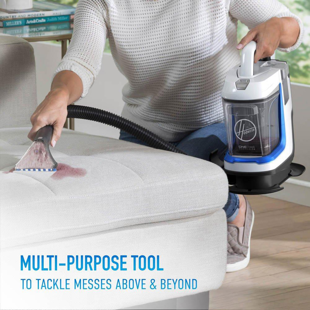 Hoover(R) ONEPWR Spotless GO Cordless Portable Carpet Spot Cleaner