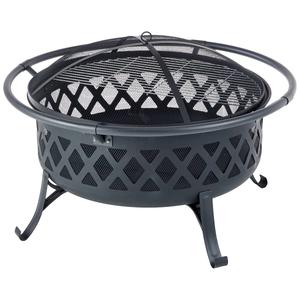 Pleasant Hearth Martin Extra Deep Wood Burning Fire Pit