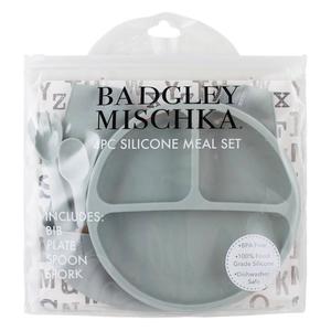 Baby Unisex Badgley Mischka(R) 4pc. Silicone Meal Set alternate view
