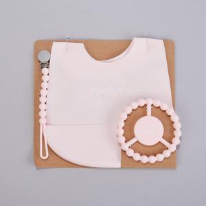 Baby Girl Lila & Jack 3pc. Get It From Mama Bib Set