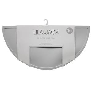 Baby Unisex Lila & Jack Half Moon Silicone Placemat