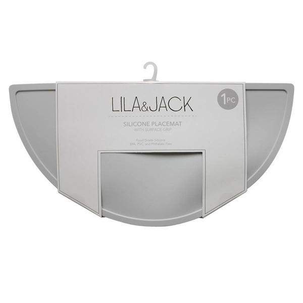Baby Unisex Lila & Jack Half Moon Silicone Placemat alternate view