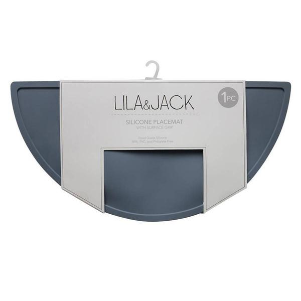 Baby Boy Lila & Jack Half Moon Silicone Placemat alternate view