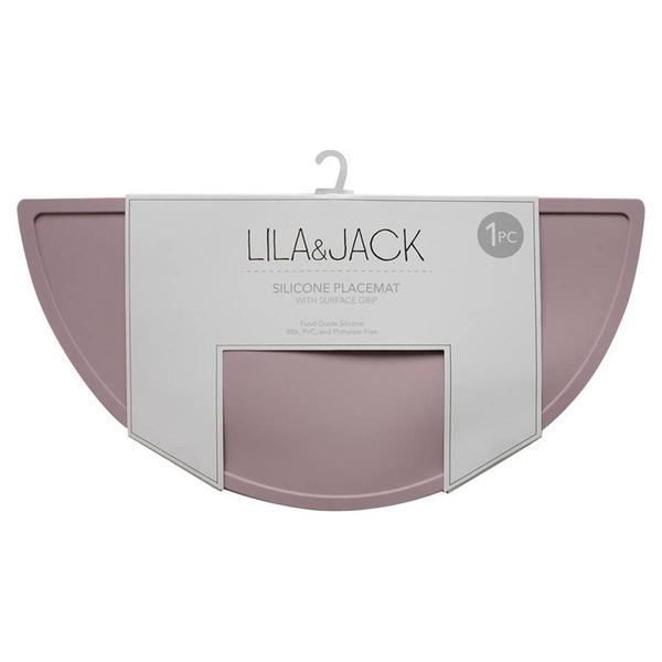 Baby Girl Lila & Jack Half Moon Silicone Placemat alternate view