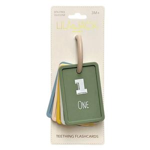 Baby Unisex Lila & Jack Silicone Number Teether Flashcards Ring alternate view