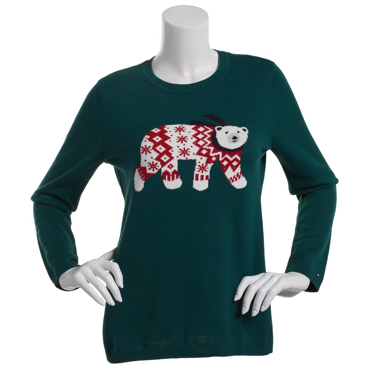 Womens Tommy Hilfiger Sport Long John Polar Bear Sweater