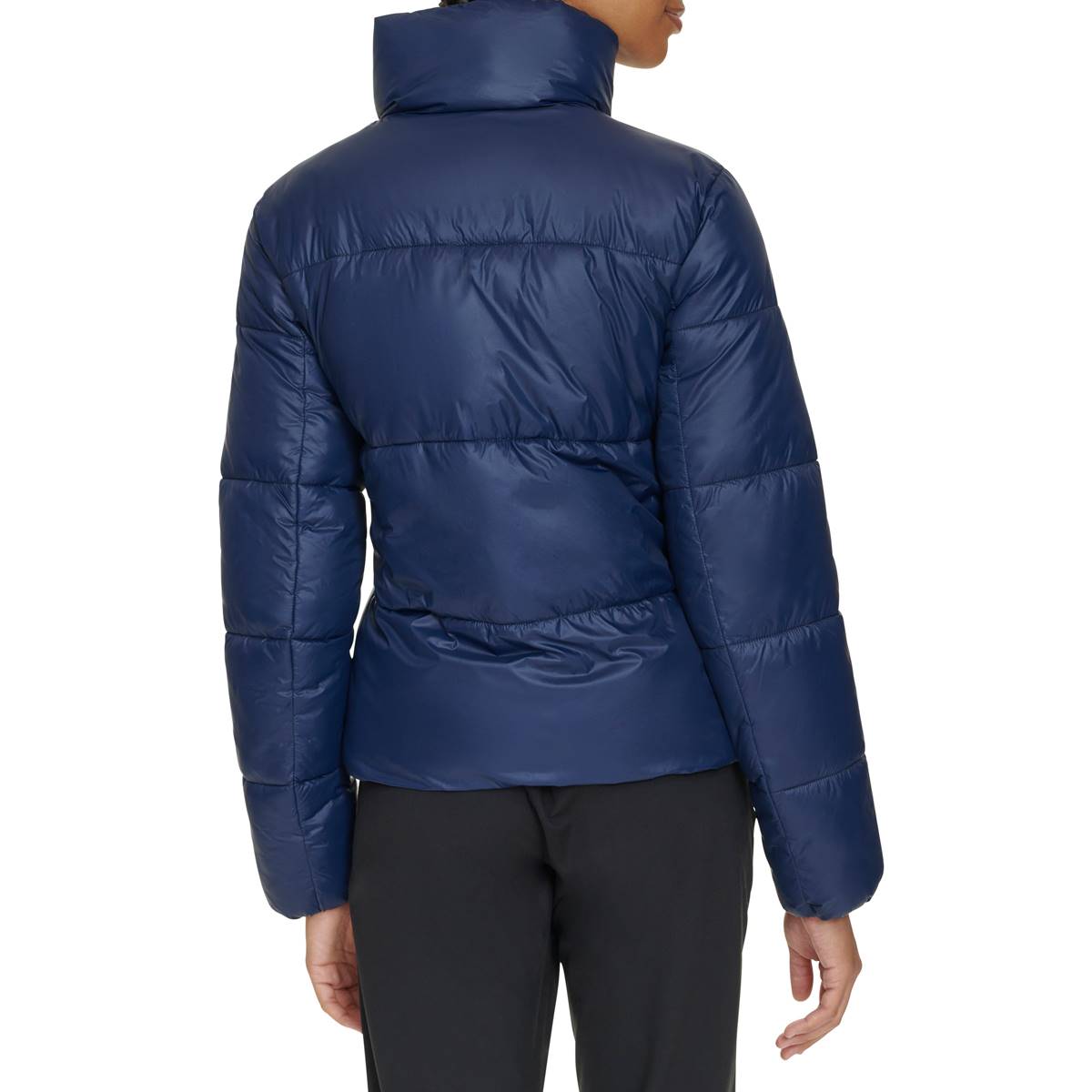 Womens Tommy Hilfiger Sport Puffer Stand Collar Active Puffer