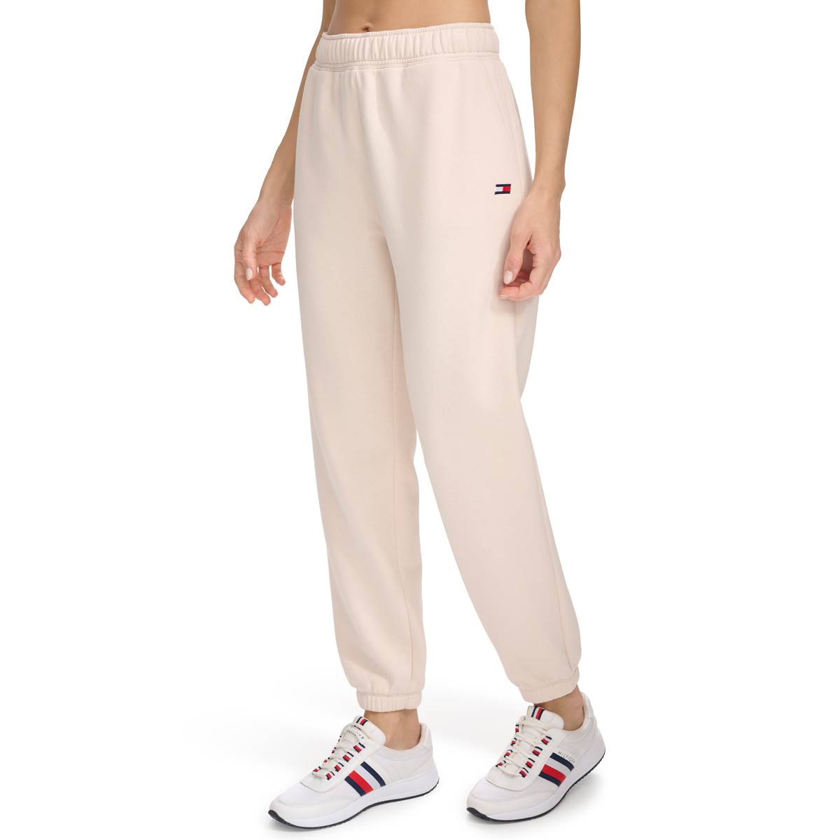 Womens Tommy Hilfiger Sport Fleece Classic Retro Joggers