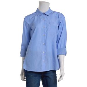 Womens Nautica Jeans Newport Stripe Casual Button Down alternate view