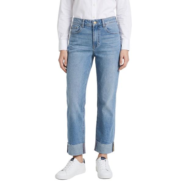 Womens Nautica Jeans Five Pocket Cuffed Ankle Jeans alternate view