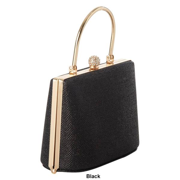 D'Margeaux Solid Evening Bag with Handle alternate view