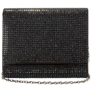 D'Margeaux Glitter Flap Evening Clutch
