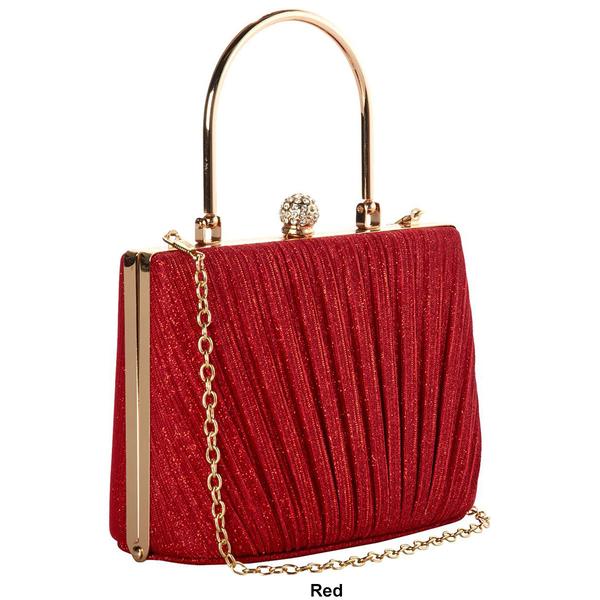 D'Margeaux Diagonal Shimmer Evening Bag alternate view