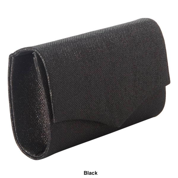 D'Margeaux Glitter Flap Clutch with Chain alternate view