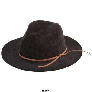 Womens Madd Hatter Chenille Panama Tie Hat alternate view