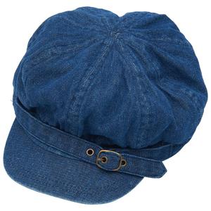 Womens Madd Hatter Newsboy Hat w/Buckle