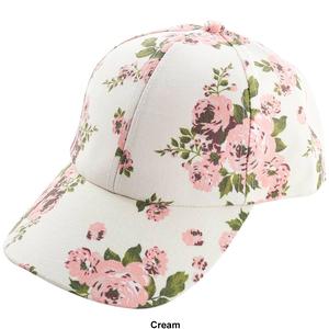 Womens Madd Hatter All Over Floral Baseball Cap alternate view