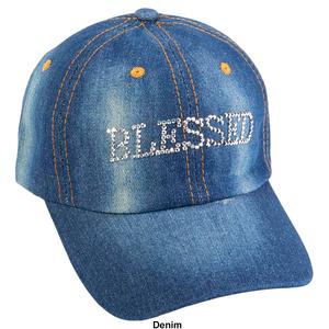 Womens Madd Hatter Bling Blessed Baseball Cap alternate view
