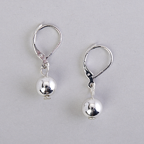 Chaps Classic Silver-Tone Earrings