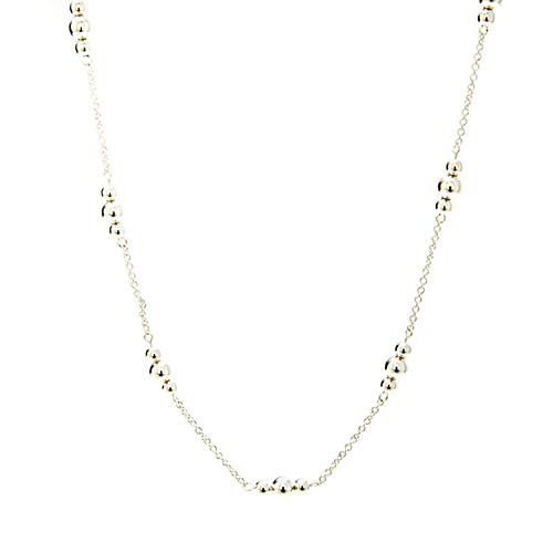 Chaps Silver-Tone Illusion Necklace