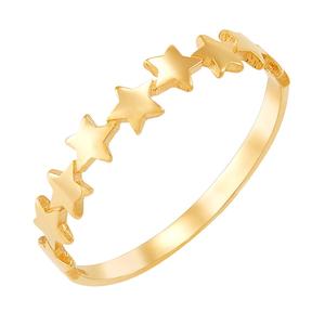 Gold Classics(tm) 14kt. Polished Yellow Gold Star Statement Ring alternate view