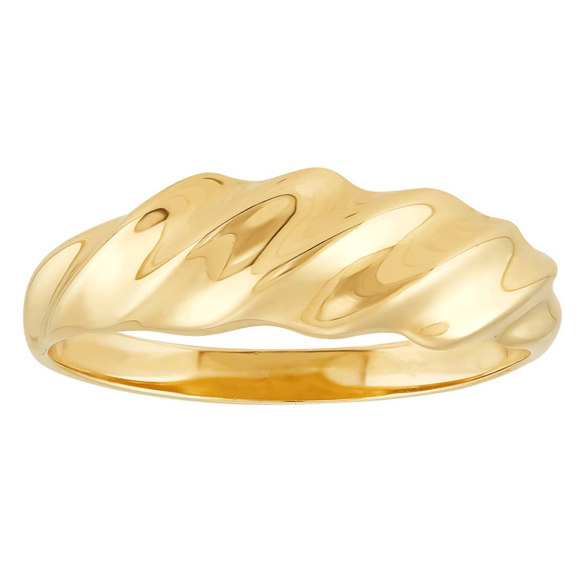 Gold Classics(tm) 10kt. Yellow Gold Polished Shrimp Band Ring