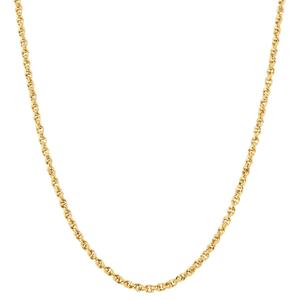 Gold Classics(tm) 10kt. Yellow Gold Multi Links Rolo Chain Necklace