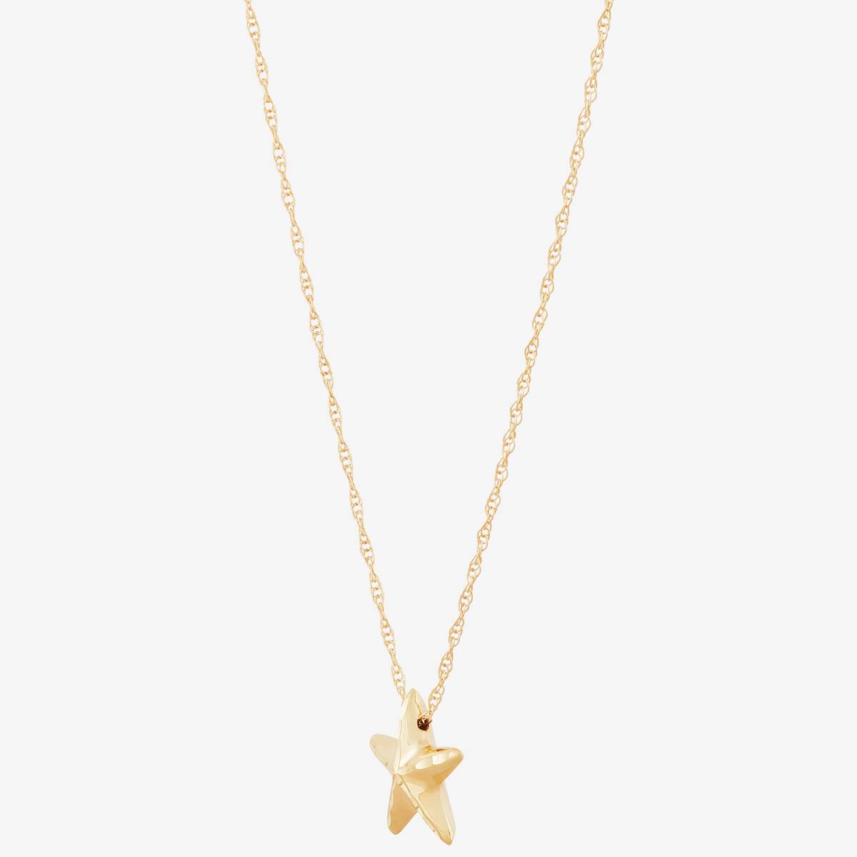 Gold Classics(tm) 10kt. Yellow Gold Starfish Pendant Necklace