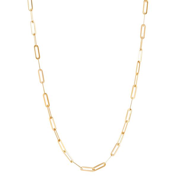 Gold Classics(tm) 10kt. Gold Polished Paperclip Chain Necklace