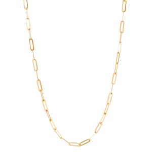 Gold Classics(tm) 10kt. Gold Polished Paperclip Chain Necklace