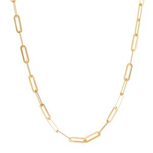 Gold Classics(tm) 10kt. Gold Polished Paperclip Chain Necklace alternate view
