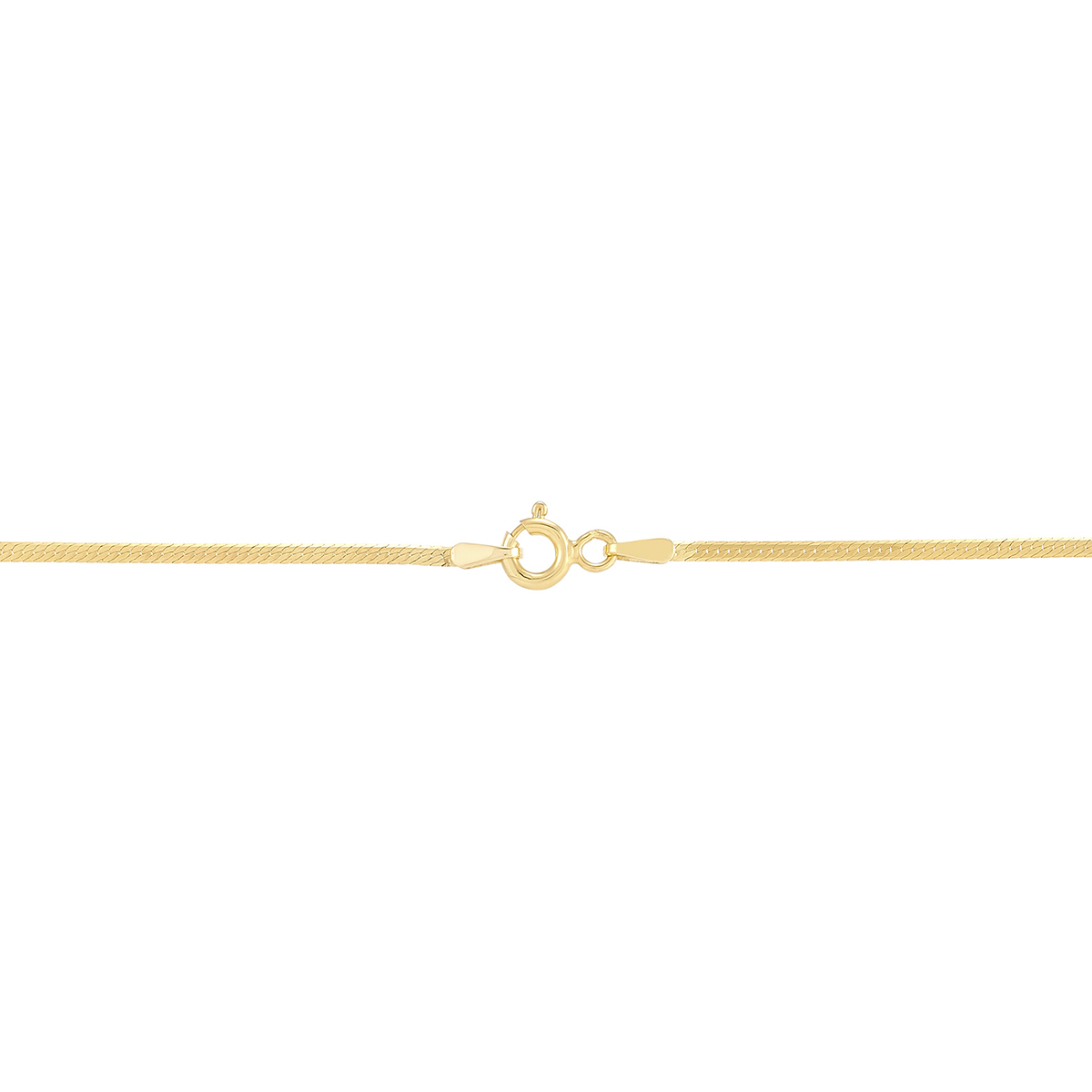 Gold Classics(tm) 10kt. Yellow Gold Herringbone Link Chain Necklace