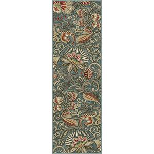 Tayse Capri Giselle Seafoam Runner Rug
