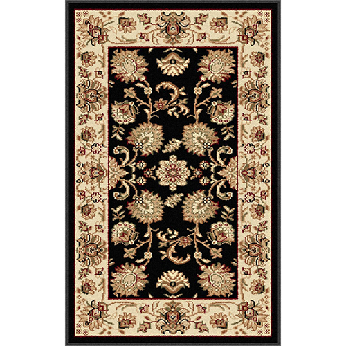 Tayse Sensation Gabrielle Accent Rug - Black