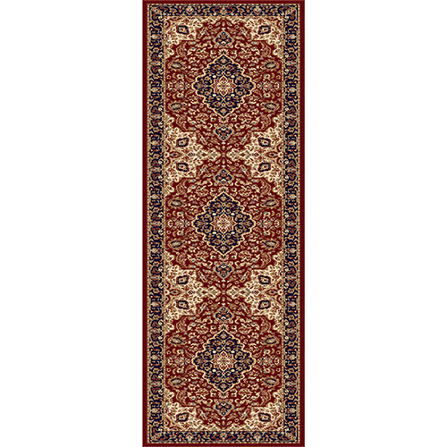 Tayse Sensation Kirsten Traditional Runner - Red