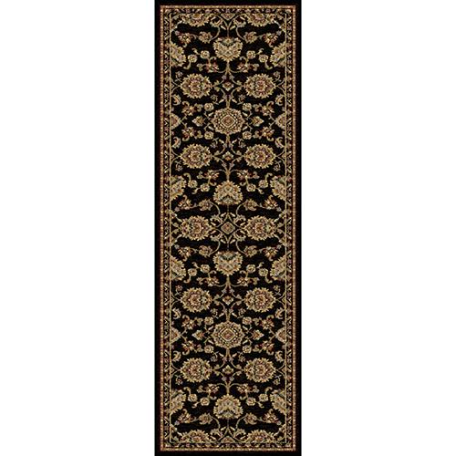 Tayse Sensation Charlotte Traditional Runner-Black