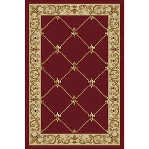 Tayse Sensation Orleans Accent Rug - Red