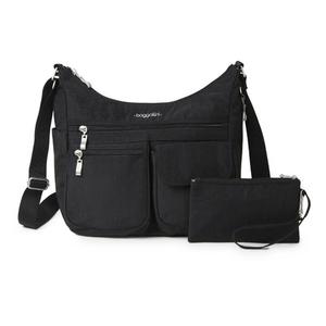 Baggallini(R) Legacy Everywhere Solid Hobo with Wristlet
