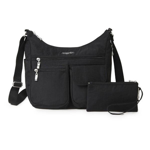 Baggallini(R) Legacy Everywhere Solid Hobo with Wristlet