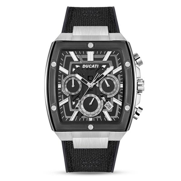 Mens Ducati Corse Dress Sport Nylon Strap Watch - DTWGO000100