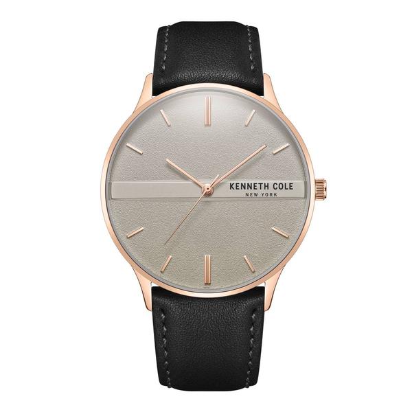 Mens Kenneth Cole(R) New York Black Band Watch - KCWGA2234303