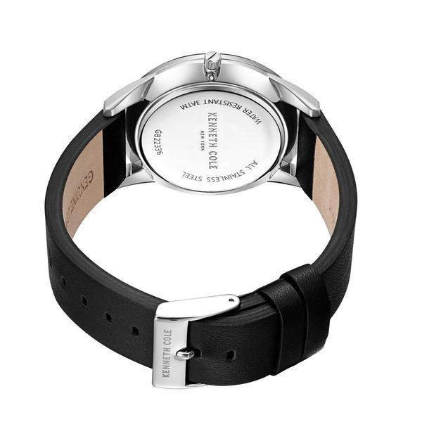 Mens Kenneth Cole(R) New York Black/Blue Dial Watch - KCWGB2233601 alternate view