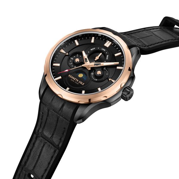 Mens Kenneth Cole(R) New York Dress Sport Black Watch -KCWGQ0015804 alternate view