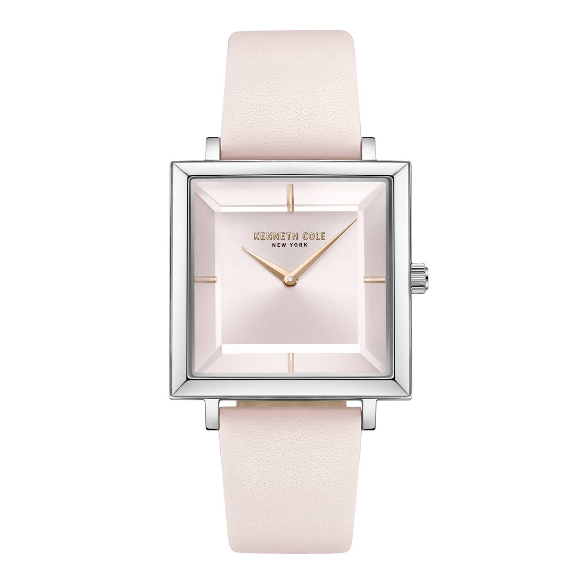 Womens Kenneth Cole(R) Classic Pink Leather Watch - KCWLA0026602