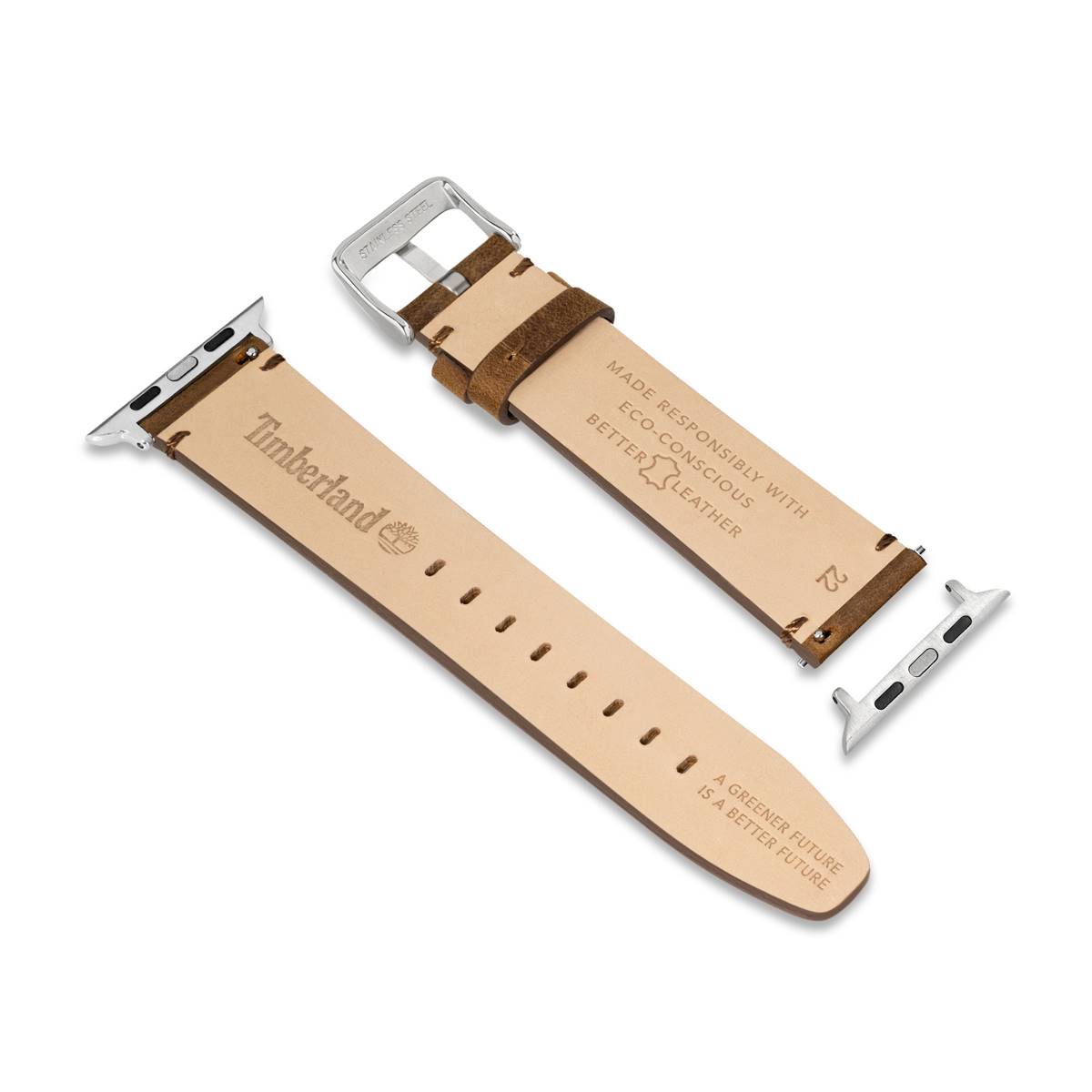 Unisex Timberland Ashby Saddle 20mm Smart Apple Watch(R) Watchband