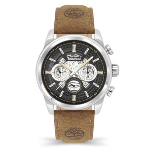 Mens Timberland Hadlock Wheat Leather Strap Watch - TDWGF2200704