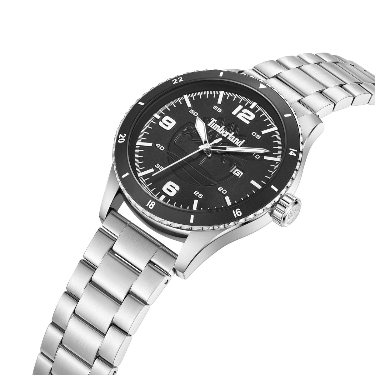 Mens Tmberland Sport Black Dial Silver Watch - TDWGH0010503